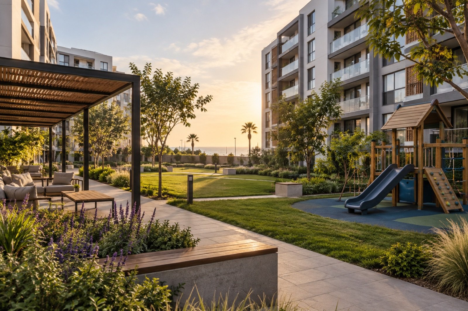 Áreas comunes y vida residencial