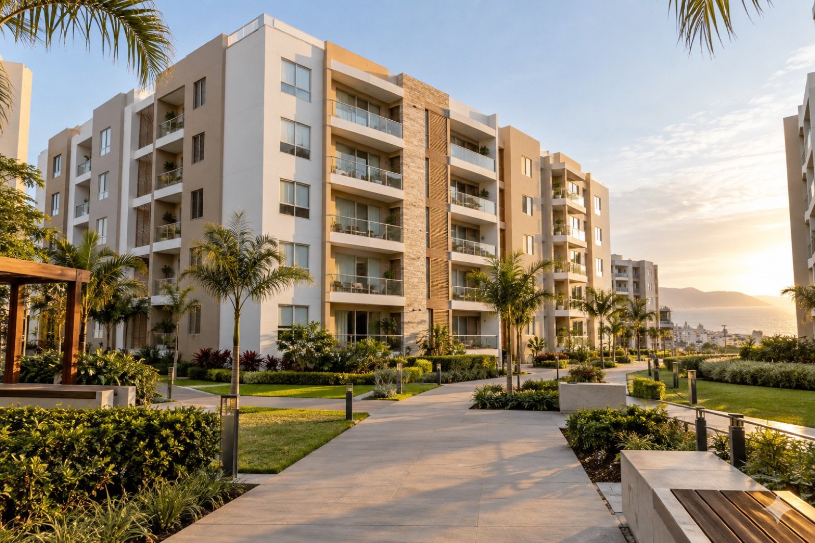 Entorno urbano y accesos residenciales